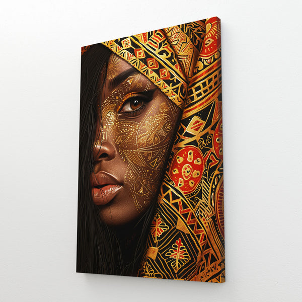 Women African Art Canvas | MusaArtGallery™