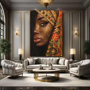 Women African Art Canvas | MusaArtGallery™