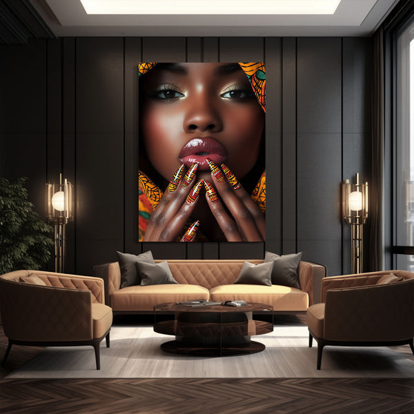 Women Large African Wall Art