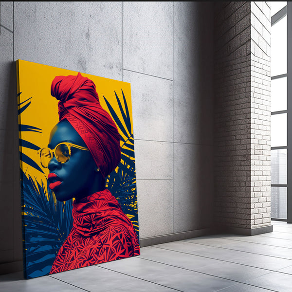 Women Turban African Wall Art | MusaArtGallery™