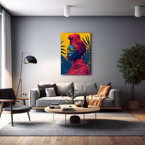 Women Turban African Wall Art | MusaArtGallery™