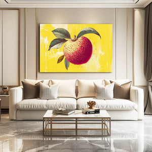 Yellow Apple Art