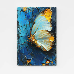 Yellow Butterfly Wall Art | MusaArtGallery™