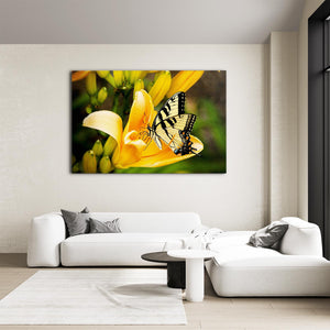 Yellow Butterfly Wall Arts | MusaArtGallery™