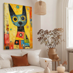 Yellow Dog Wall Art