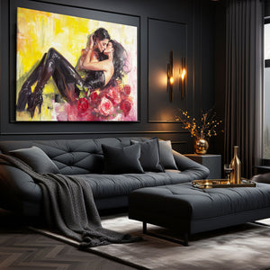 Yellow Erotic Art