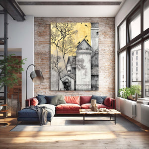 Yellow Farmhouse Wall Decor