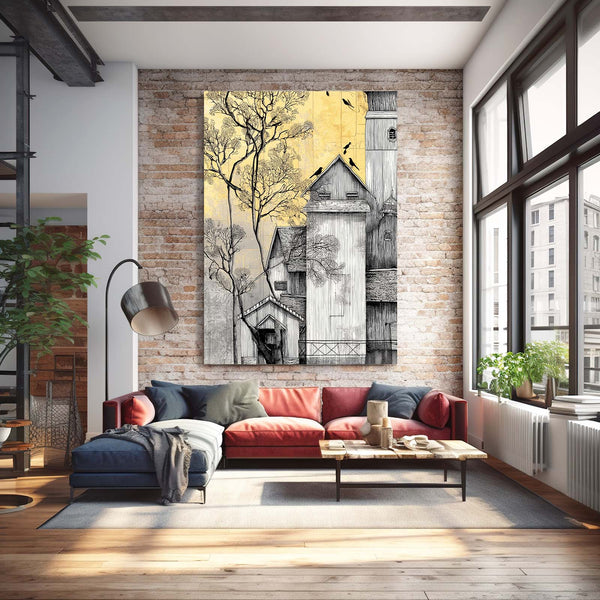 Yellow Farmhouse Wall Decor