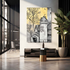 Yellow Farmhouse Wall Decor