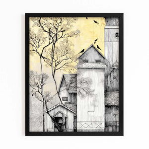 Yellow Farmhouse Wall Decor