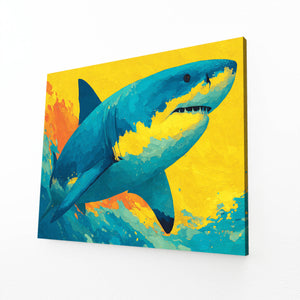 Yellow Shark Art