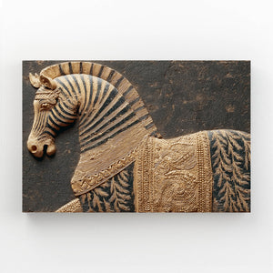 Zebra Art Canvas