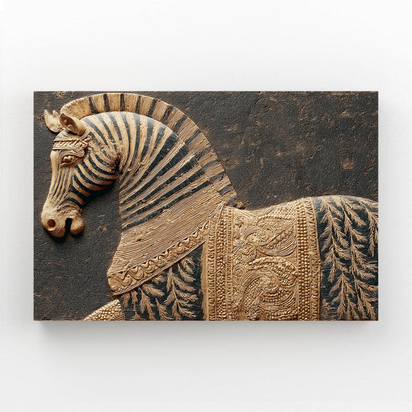 Zebra Art Canvas