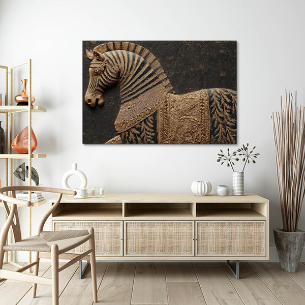 Zebra Art Canvas