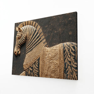 Zebra Art Canvas