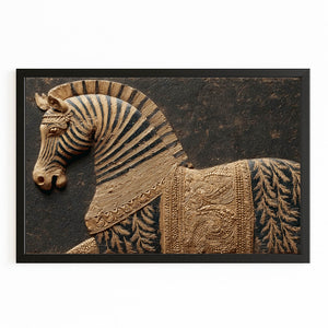 Zebra Art Canvas