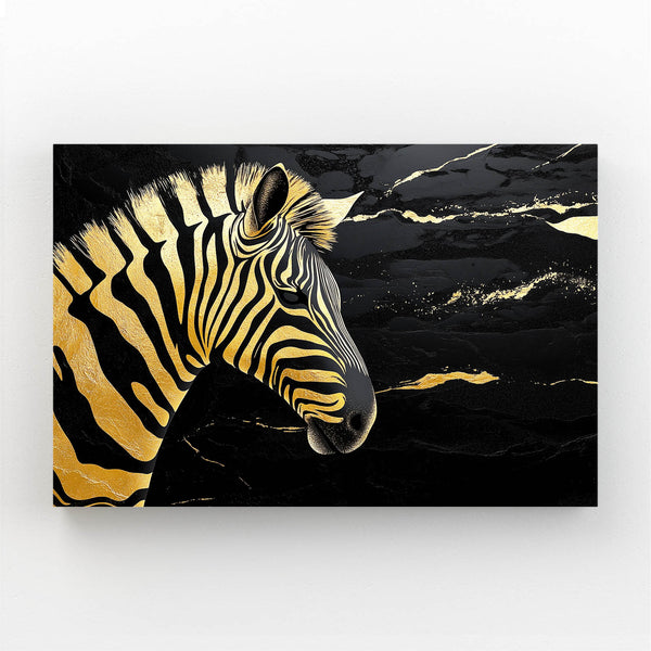 Zebra Art Gold
