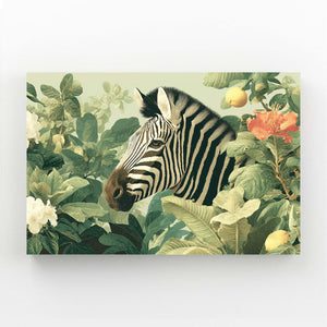 Zebra Art Green