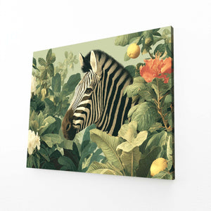 Zebra Art Green