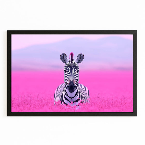 Zebra Art Pink