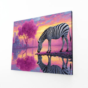 Zebra Artwork Landscape
