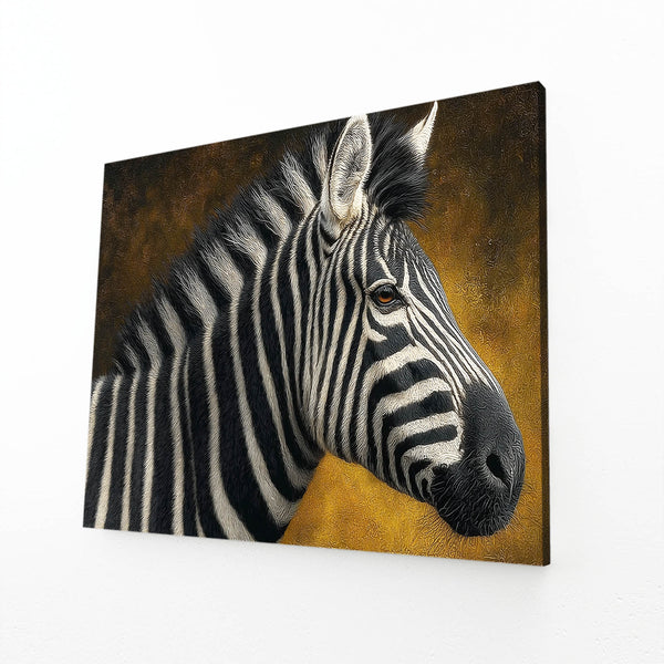 Zebra Artwork Rustic