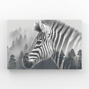 Zebra Black And White Artwork