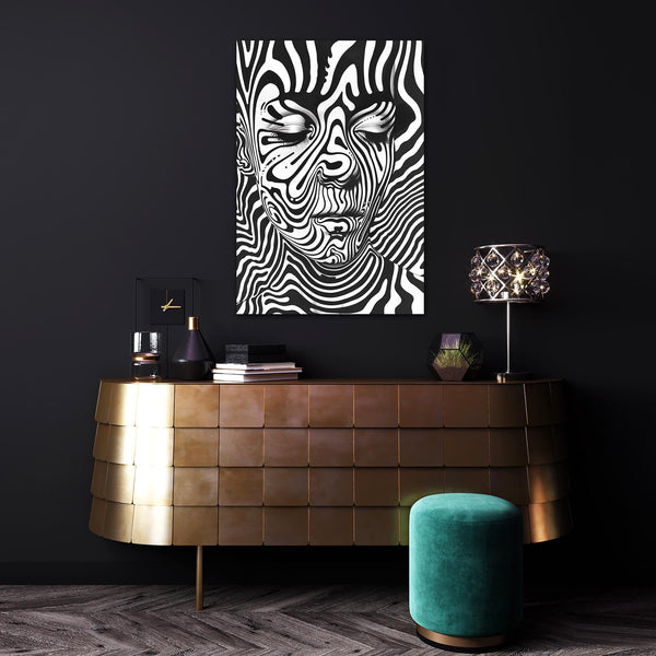 Zebra Style Trippy Art | MusaArtGallery™
