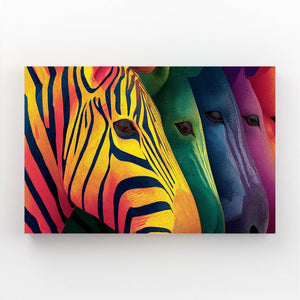Zebra Wall Art Abstract
