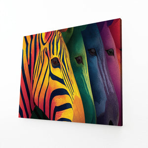 Zebra Wall Art Abstract