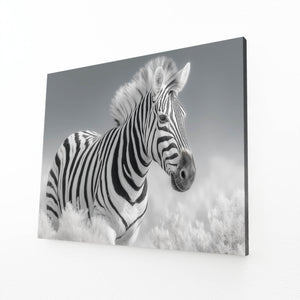 Zebra Wall Art Black And White