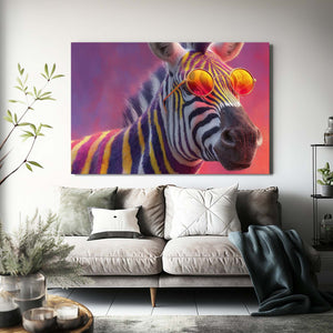 Zebra Wall Art Cool