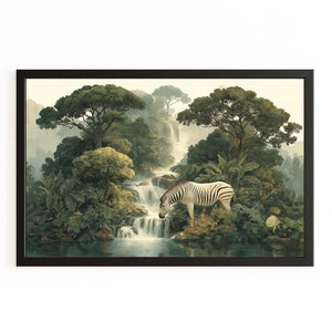 Zebra Wall Art Forest