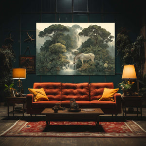 Zebra Wall Art Forest