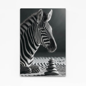 Zebra Wall Art Portrait
