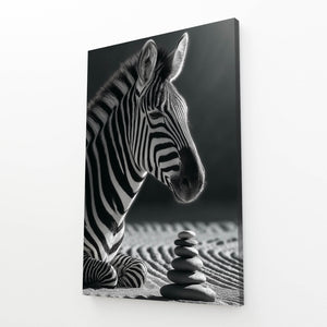 Zebra Wall Art Portrait