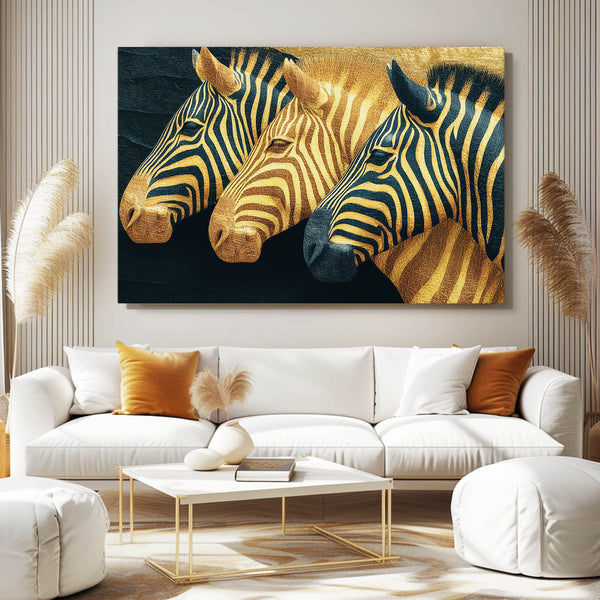 Zebra Wall Art Three
