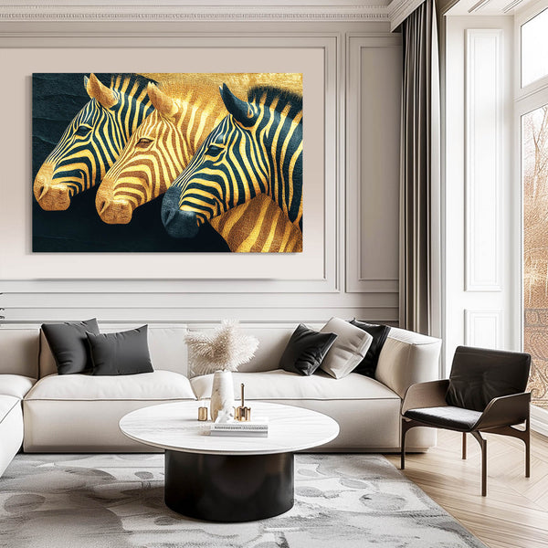 Zebra Wall Art Three