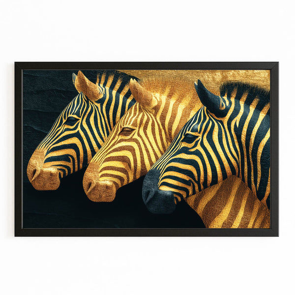 Zebra Wall Art Three