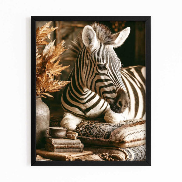 Zebra Wall Art Vertical