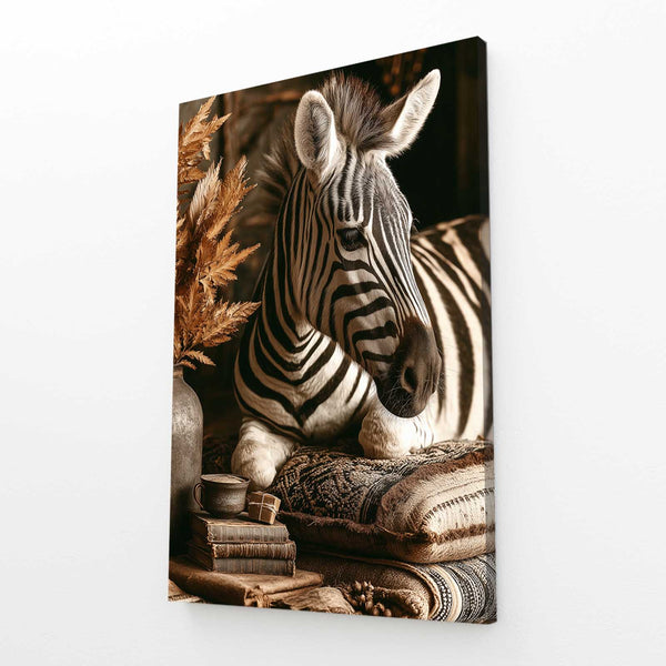 Zebra Wall Art Vertical