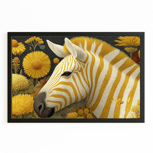 Zebra Wall Decor Horizontal