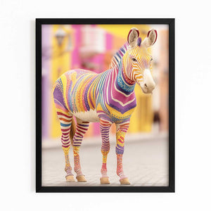 Zebra Wall Decor Living Room
