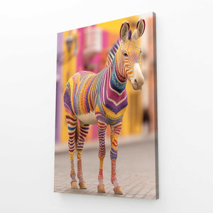 Zebra Wall Decor Living Room