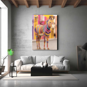 Zebra Wall Decor Living Room