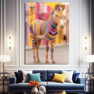 Zebra Wall Decor Living Room