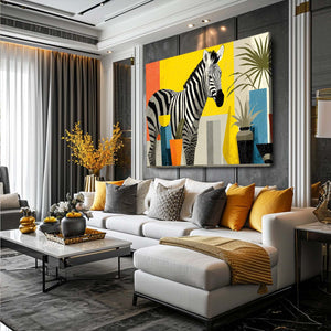 Zebra Wall Decor
