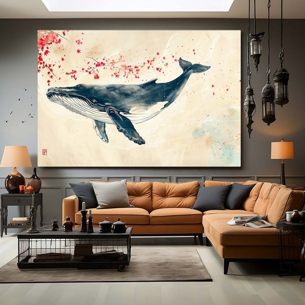 Zen Whale Art | MusaArtGallery™