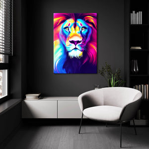 Lion Pop Canvas Print
