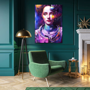 Cyborg Canvas Print